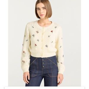 Cinq à Sept Rasa Floral Cardigan - NWT!